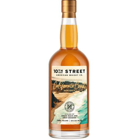 10th Street Blended American Whiskey California Coast Premium Whiskey - 750ML