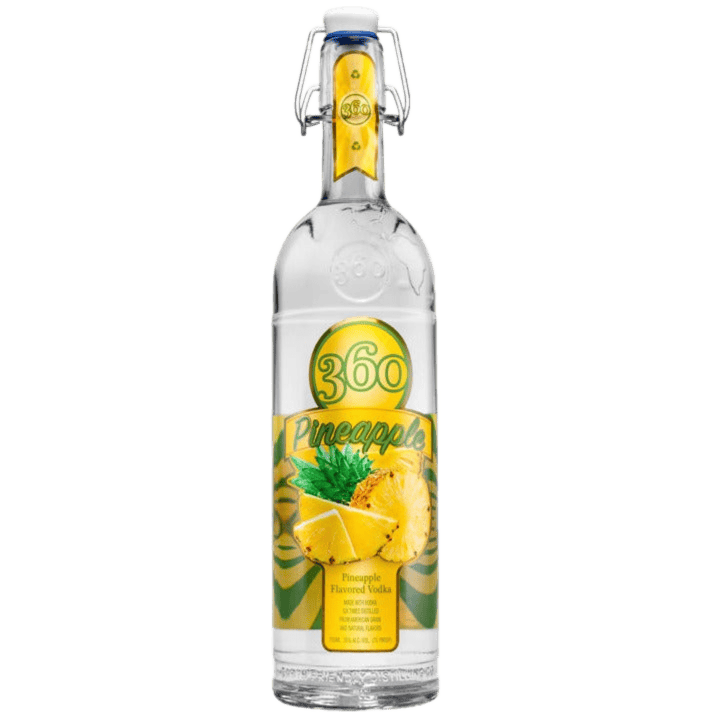 360 Vodka Pineapple Flavored Vodka - 750ML
