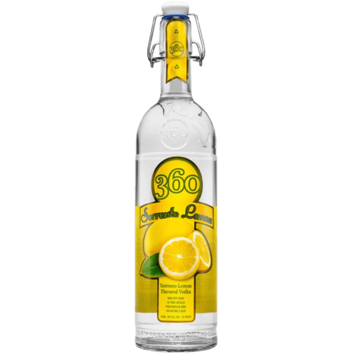 360 Vodka Sorrento Lemon Flavored Vodka - 750ML