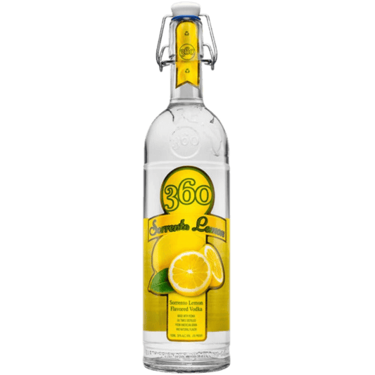 360 Vodka Sorrento Lemon Flavored Vodka - 750ML