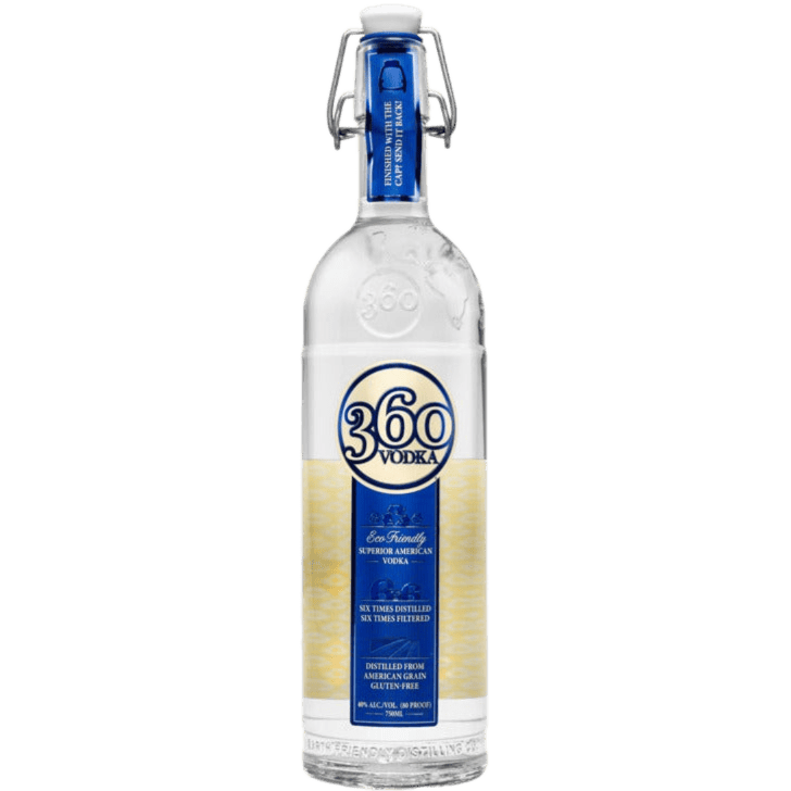 360 Vodka Superior American Vodka - 750ML