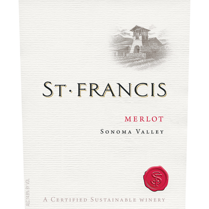 St. Francis Sonoma County Merlot - 750ML 