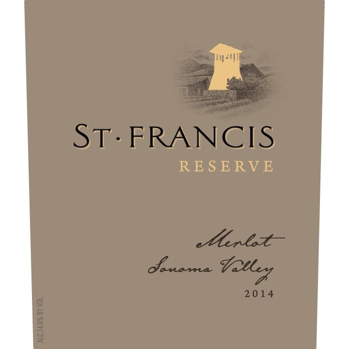 St. Francis Sonoma County Reserve Merlot - 750ML 