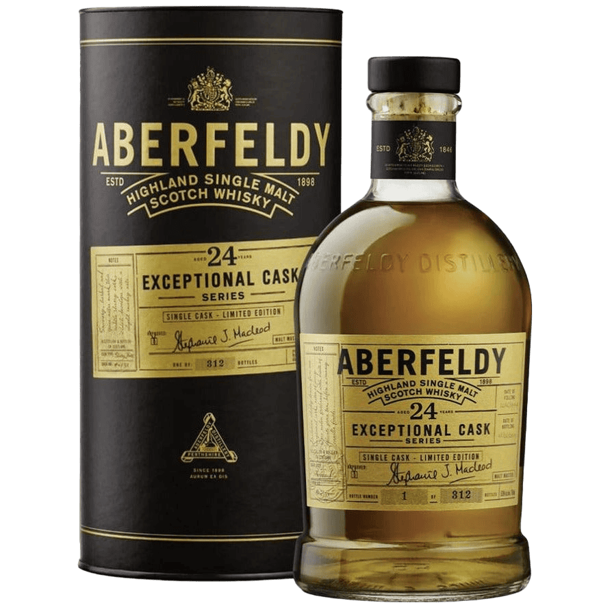 Aberfeldy 24 Year Old Exceptional Cask Series Scotch Whisky- 750ML Whiskey