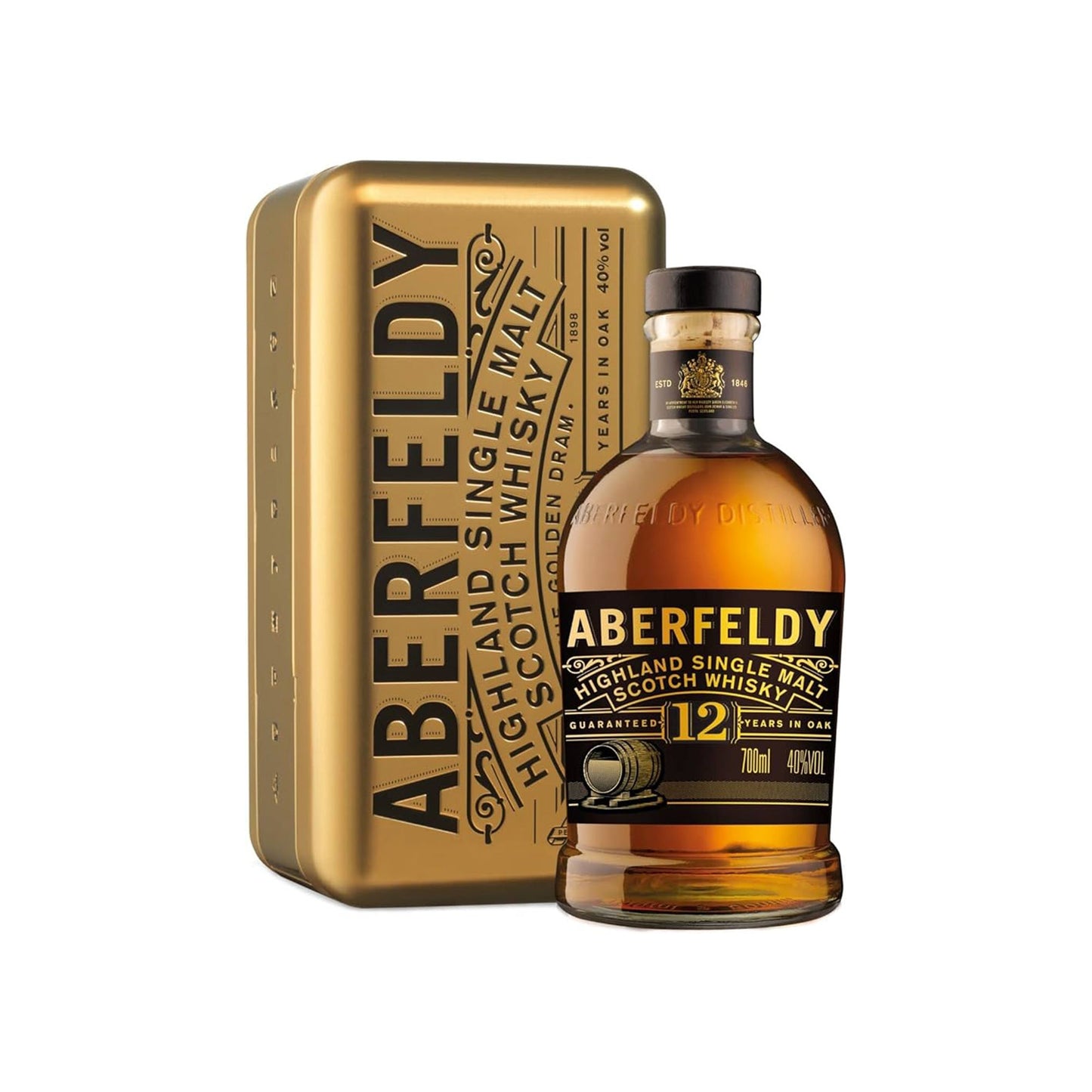 Aberfeldy 12 Years Single Malt Scotch - 750ML