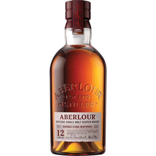 Aberlour Single Malt Scotch Whisky 12 Year Old Double Cask Matured- 750ML Whiskey