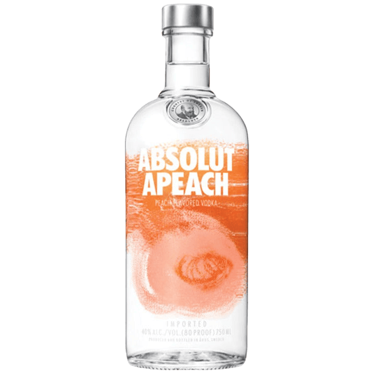 Absolut Apeach Flavored Vodka - 750ML 