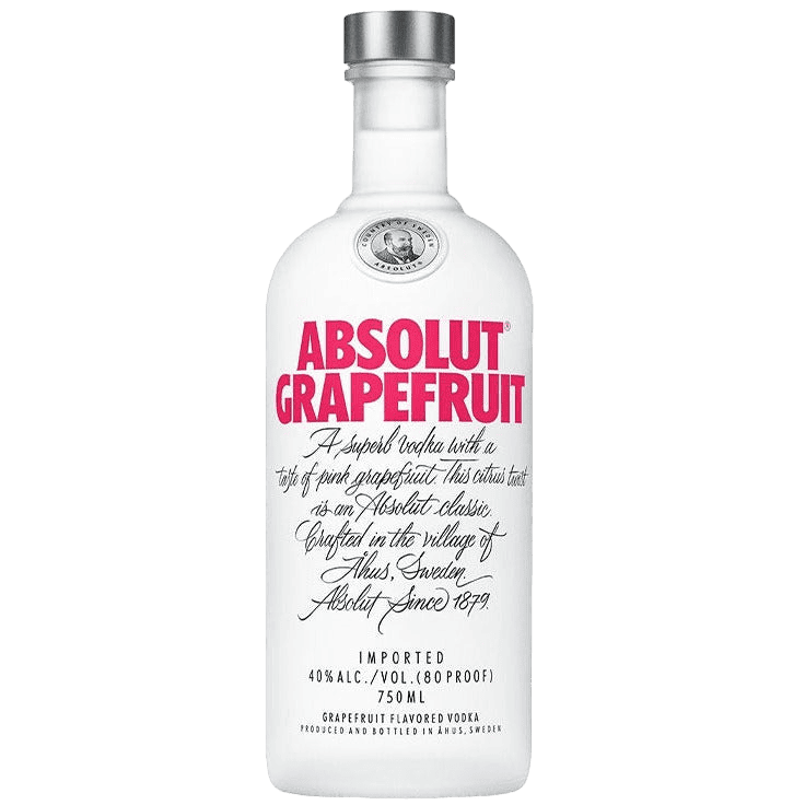 Absolut Grapefruit Flavored Vodka - 750ML