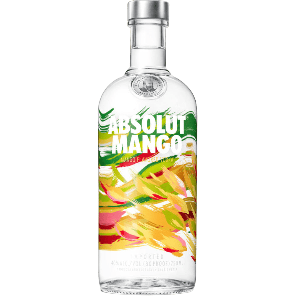 Absolut Mango Flavored Vodka - 750ML Vodka