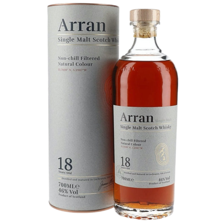 Arran Single Malt Scotch 18 Year - 750ML Whiskey