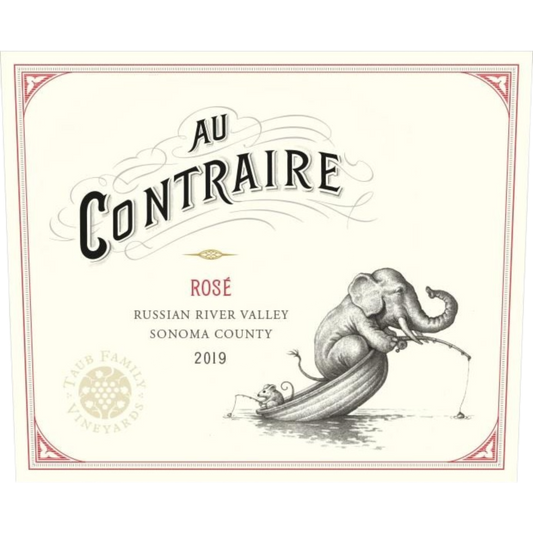 Au Contraire Russian River Valley Pinot Noir Rose - 750ML Rose