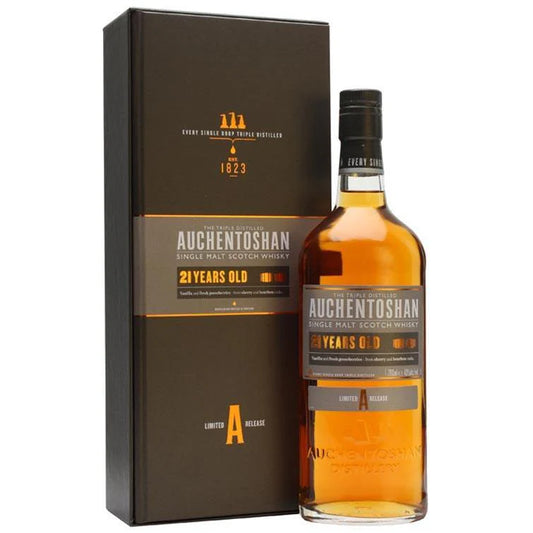 Auchentoshan Limited Release 21 Year Old Single Malt Scotch Whisky  - 750ML