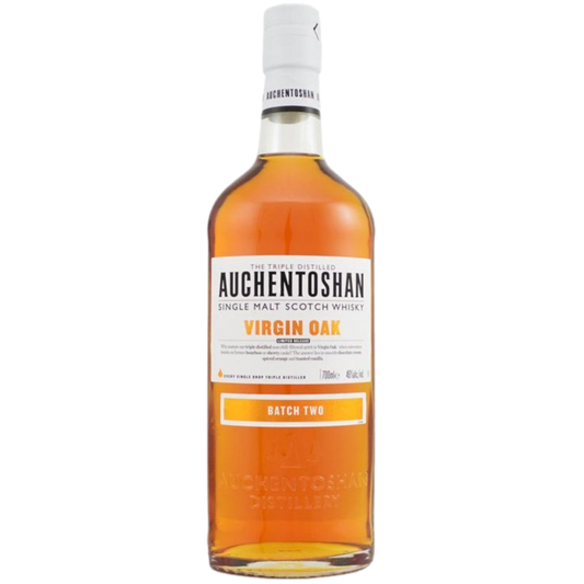 Auchentoshan Single Malt Scotch Virgin Oak Limited Release Batch Two - 750ML Whiskey