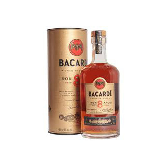 Bacardi Ron 8 - 750ML .