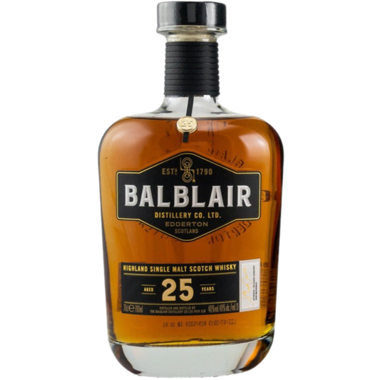 Balblair Single Malt Scotch 25 Yr - 750ML Whiskey