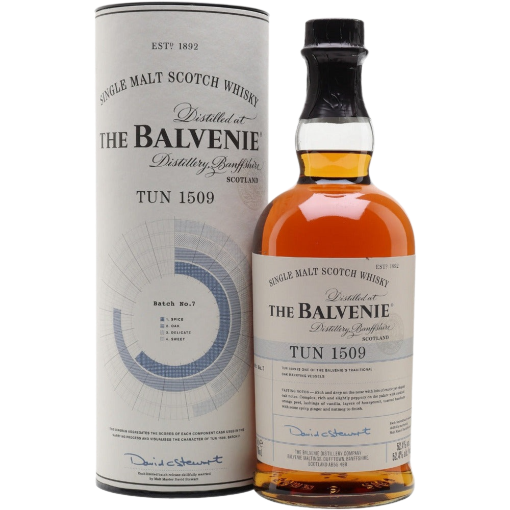 Balvenie Tun 1509 Batch 7 Scotch Whisky - 750ML Whiskey