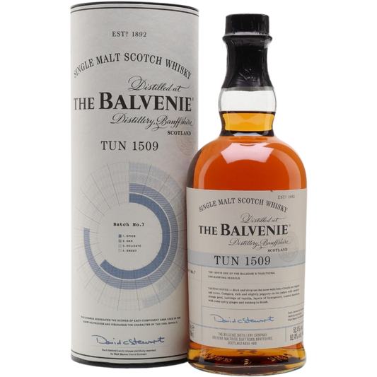Balvenie Tun 1509 Batch 7 Scotch Whisky - 750ML Whiskey