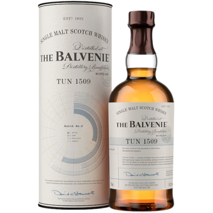 Balvenie Tun 1509 Batch 8 Scotch Whisky - 750ML Whiskey
