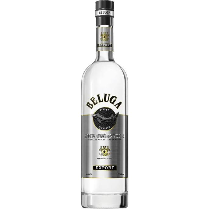 Beluga Noble Export Russian Vodka - 750ML 