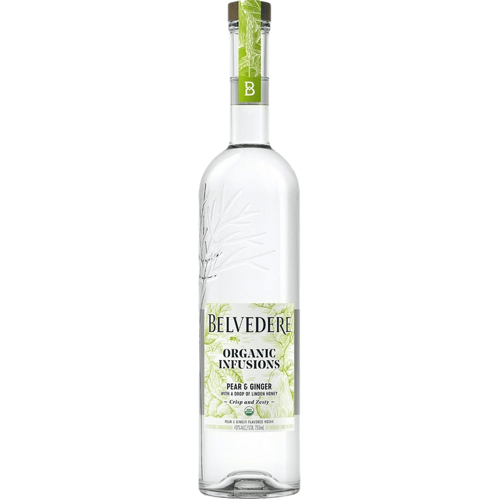 Belvedere Organic Infusions Pear & Ginger Vodka - 750ML 