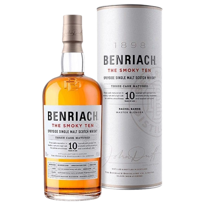 Benriach The Smoky Ten Scotch Whiskey - 750ML 