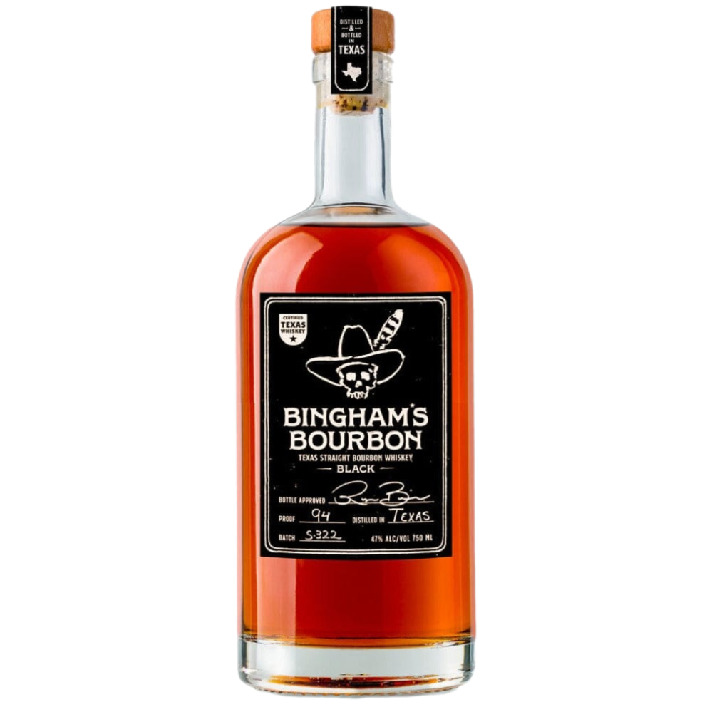 Bingham’s Bourbon Black Texas Straight Bourbon by Ryan Bingham - 750ML