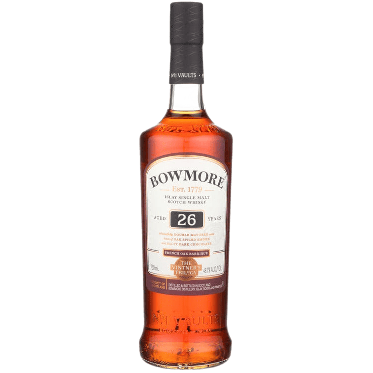 Bowmore Single Malt Scotch The Vintner's Trilogy French Oak Barriques 26 Year - 750ML 