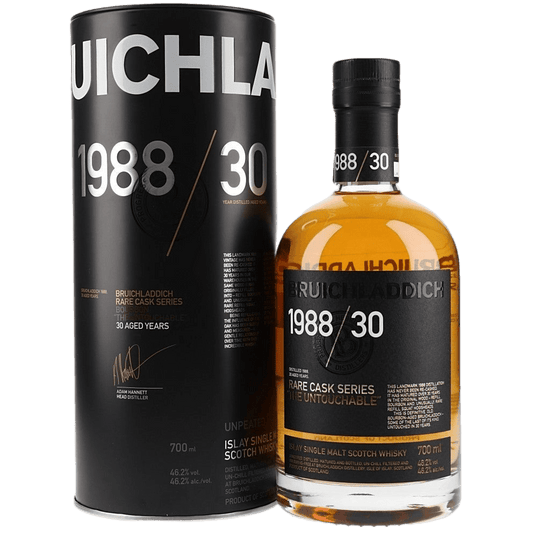 Bruichladdich Rare Cask Series 30 Years Old 1988 The Untouchable Islay Single Malt Scotch Whisky - 750ML 