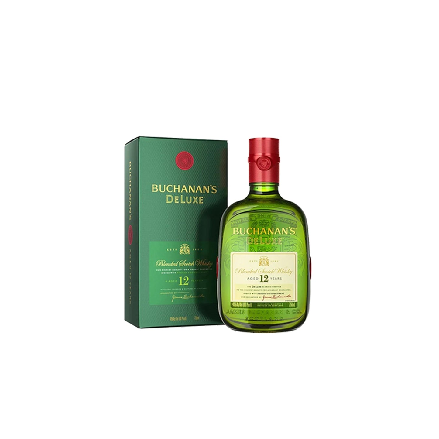 Buchanan's Deluxe Blended Scotch Whisky -750ML