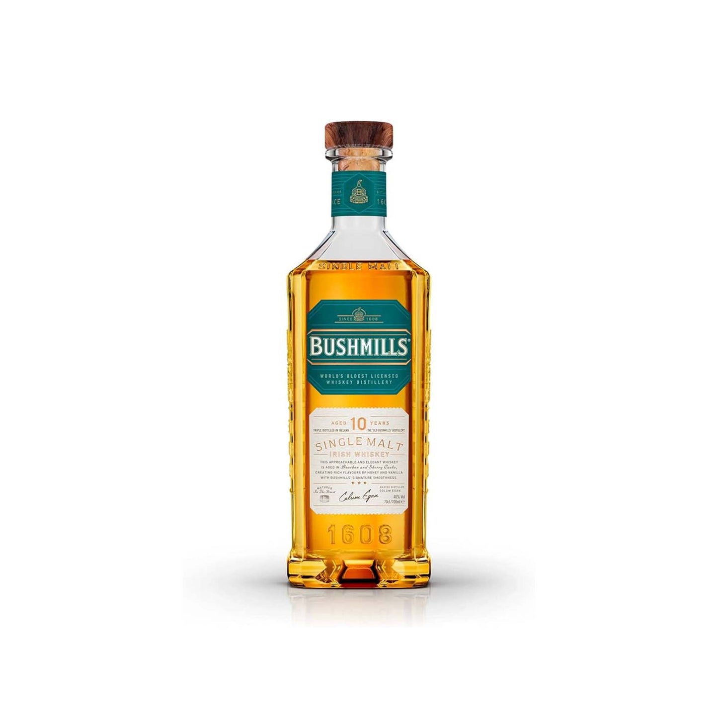 Bushmills 10 Years S.M. Irish Whiskey - 750ML