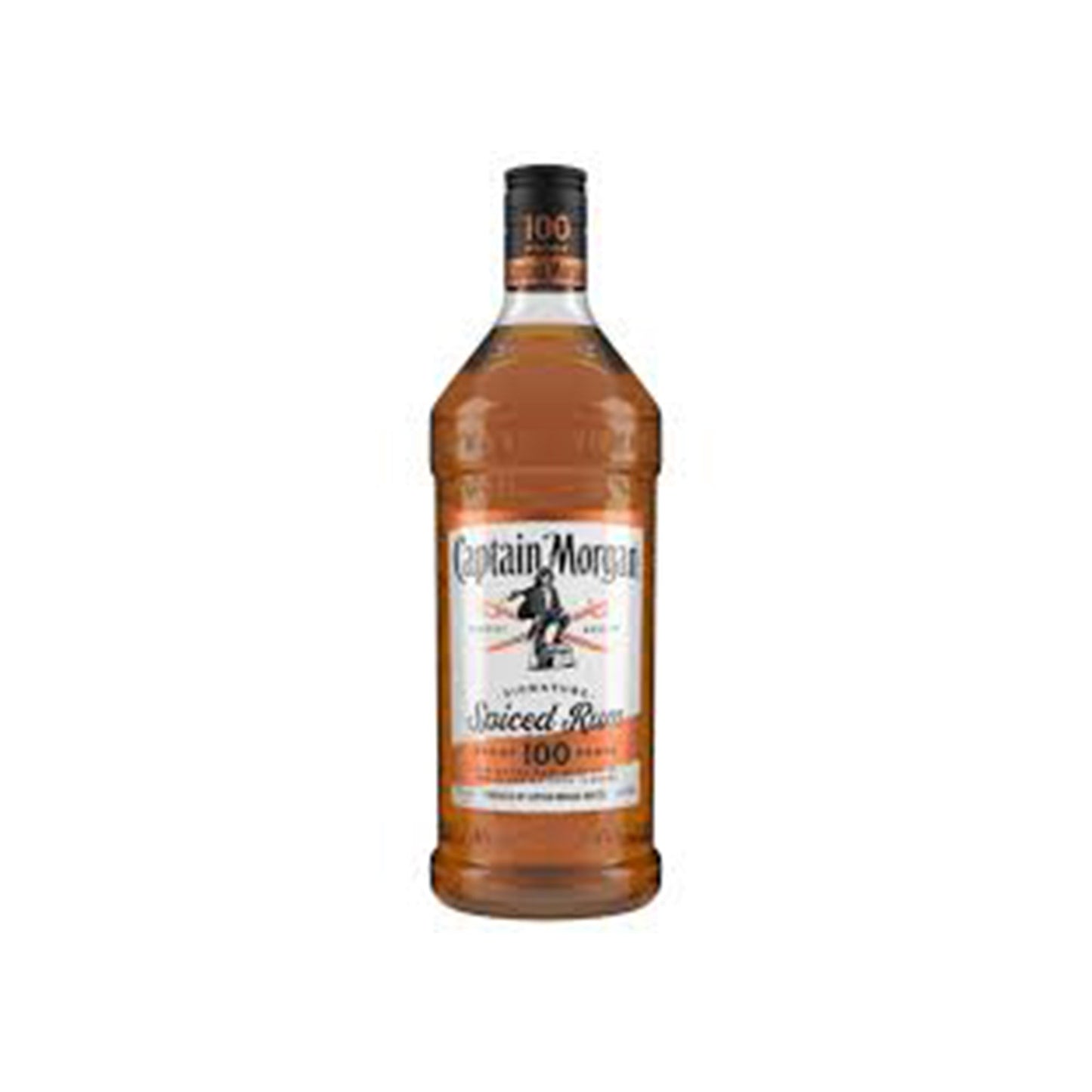 Captain Morgan 100 Spiced Rum - 1.75L .