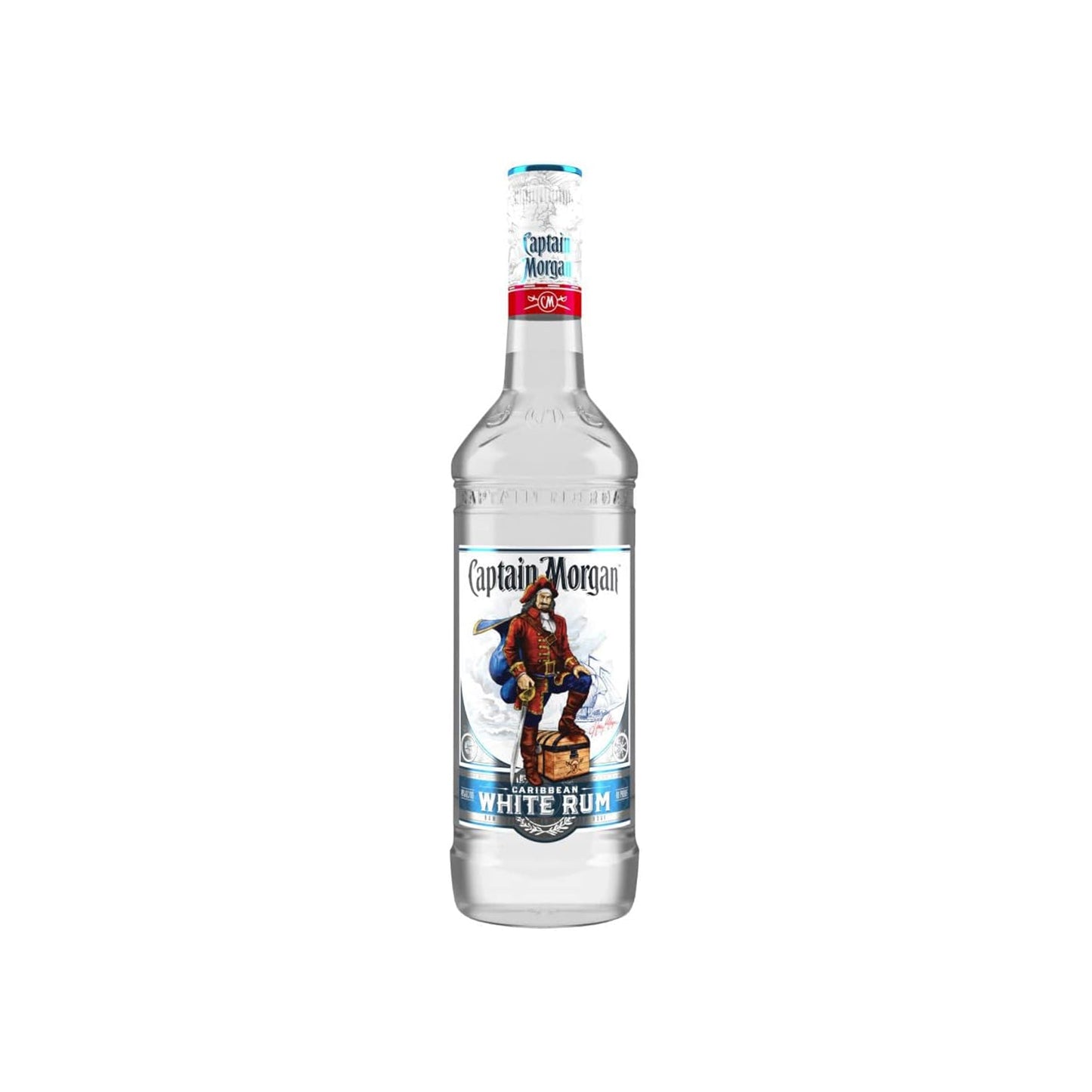 Captain Morgan White Rum - 750ML .