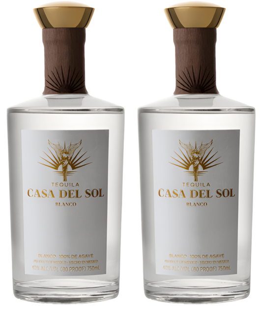 CasaDelSolBlancoTequila2BottleBundle-750ML