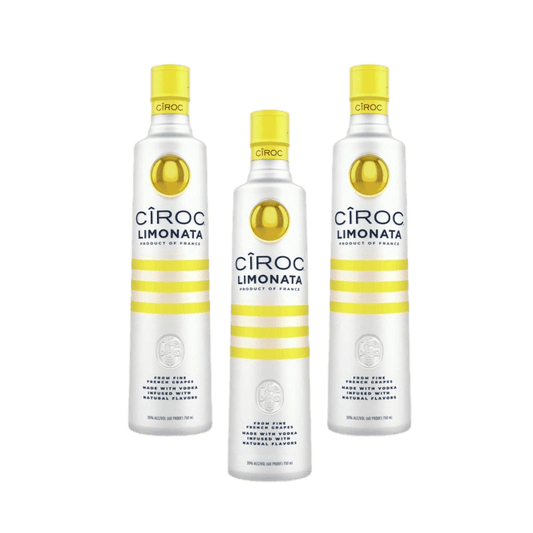 Ciroc Limonata Vodka 3 Pack - 750ML 