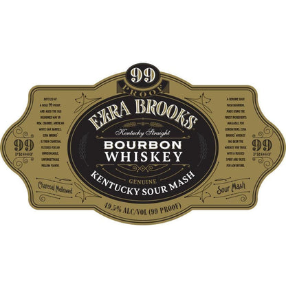 Ezra Brooks 99 Proof Bourbon - 750ML