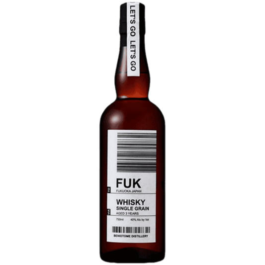 FUK Single Grain 3 Year Old Japanese Whisky - 750ML 