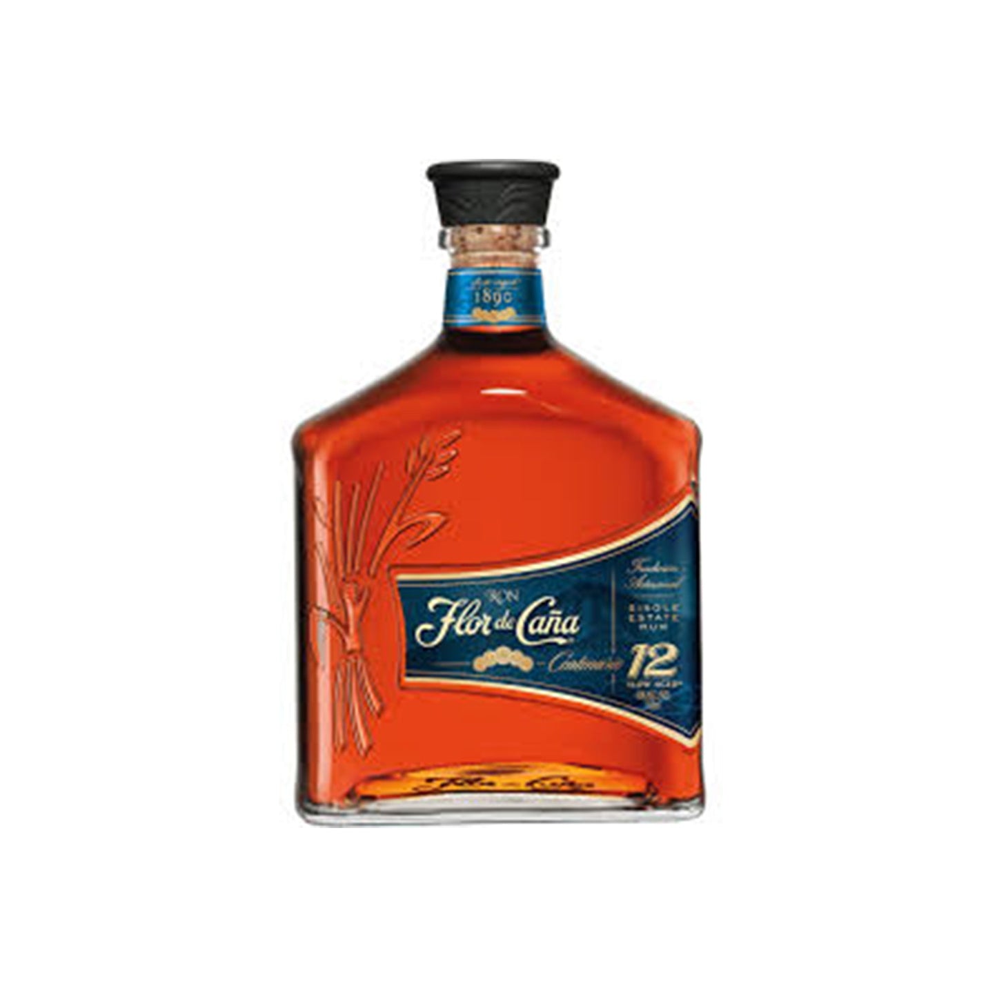 Flor De Cana 12 - 750ML .