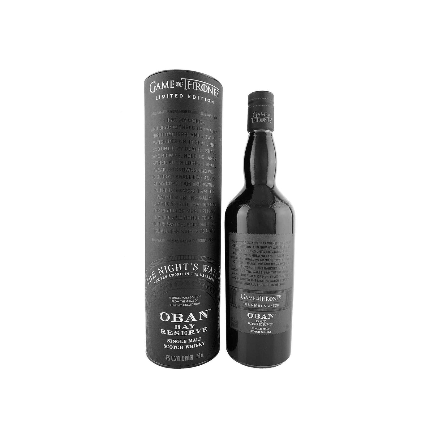 Game of Thrones Night's Watch - Oban By Reserve - 750ML