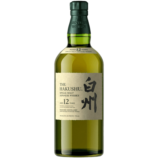 Hakushu 12 Year Old Single Malt Japanese Whisky - 750ML 