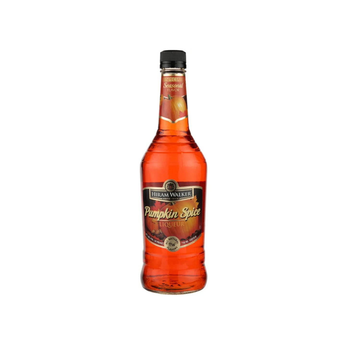 Hiram Walker Pumkin Spice - 750ML .