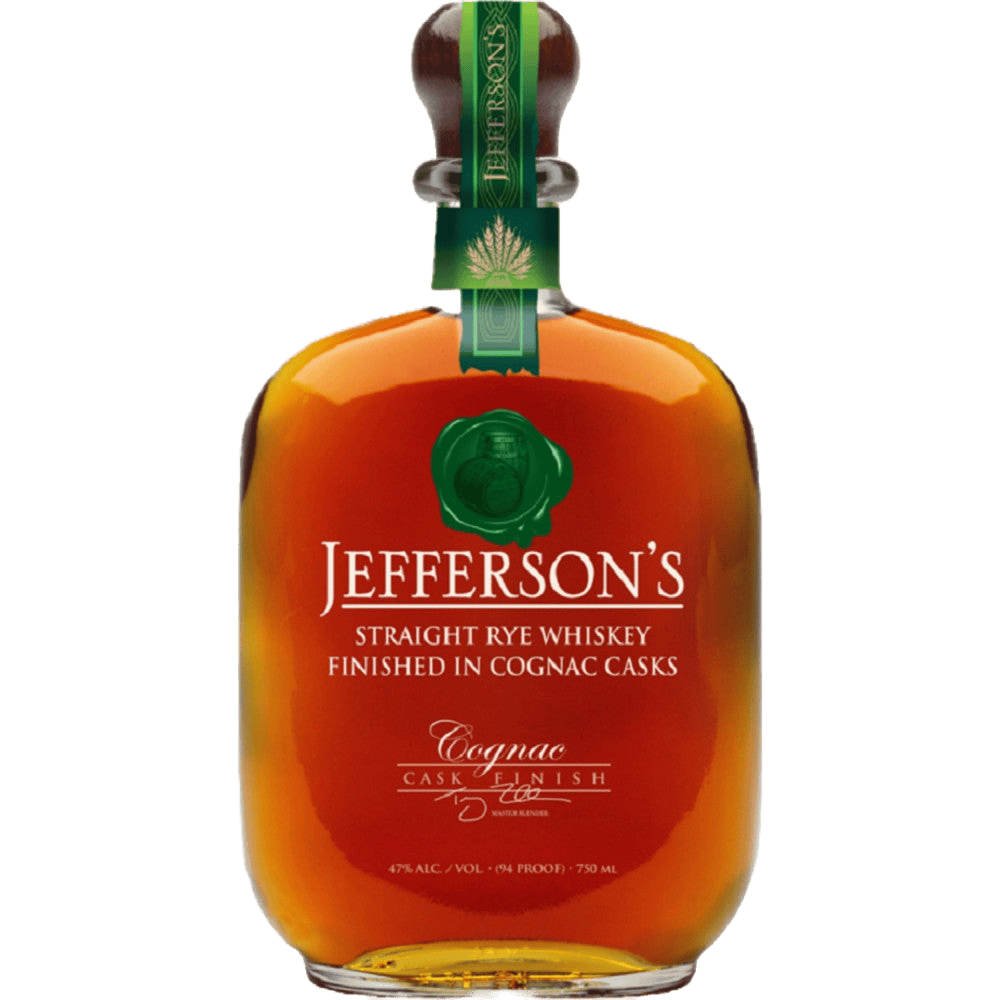 Jeffersons Rye Cognac Cask Bourbon Whiskey - 750ML 