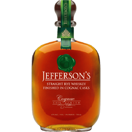 Jeffersons Rye Cognac Cask Bourbon Whiskey - 750ML 