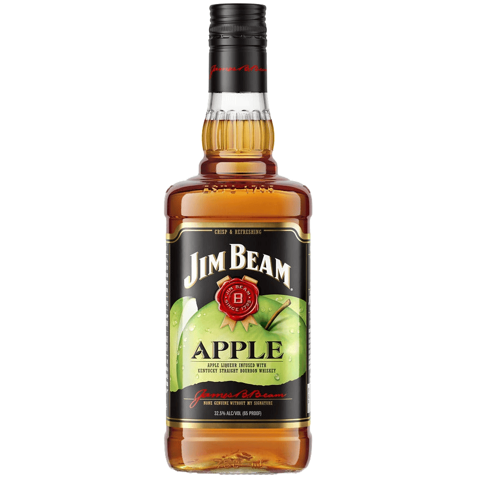 Jim Beam Apple Liqueur with Kentucky Straight Bourbon Whiskey 750ML 