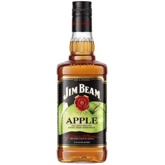 Jim Beam Apple Liqueur with Kentucky Straight Bourbon Whiskey 750ML 