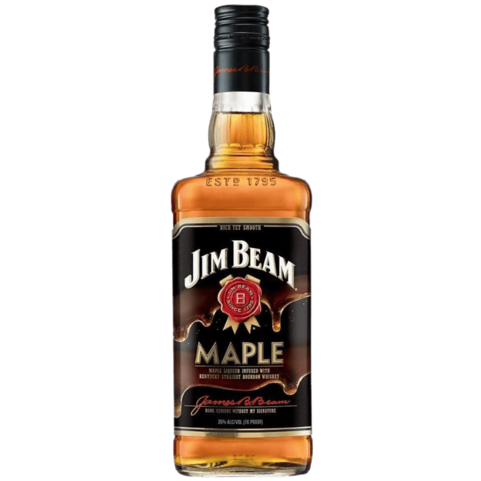 Jim Beam Maple Liqueur with Kentucky Straight Bourbon Whiskey - 750ML 