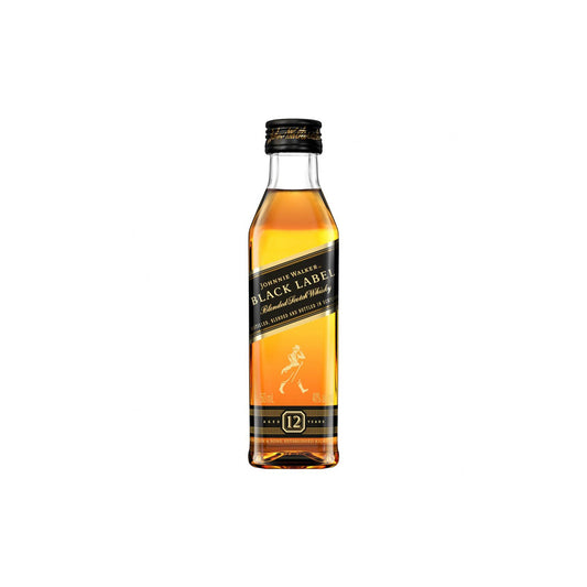 Johnnie Black Blended Scotch Whiskey - 50ML