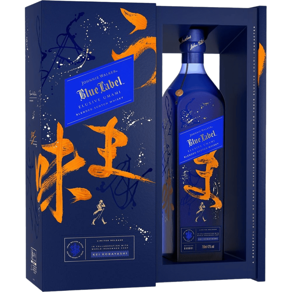 Johnnie Walker Elusive Umami Limited Edition Blue Label Scotch - 750ML 