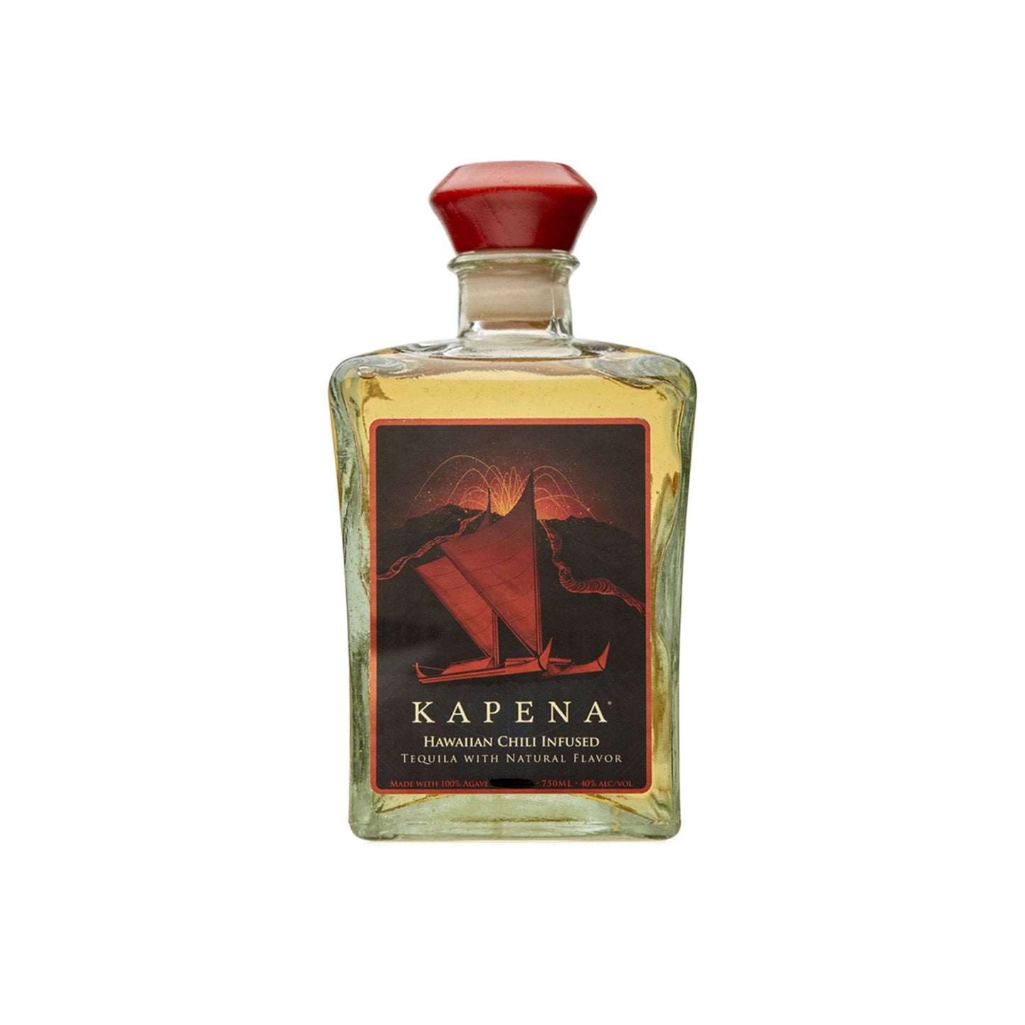 Kapena Hawaiian Chili Infused Tequila - 750ML