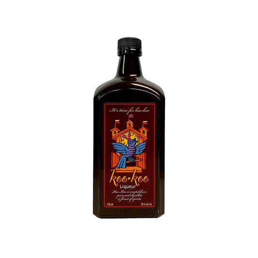 Koo Koo Dark Chocolate Liqueur - 750ML .