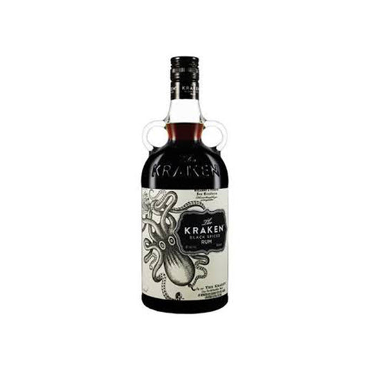 Krakan Black Spiced Rum 94 Proof - 750ML .